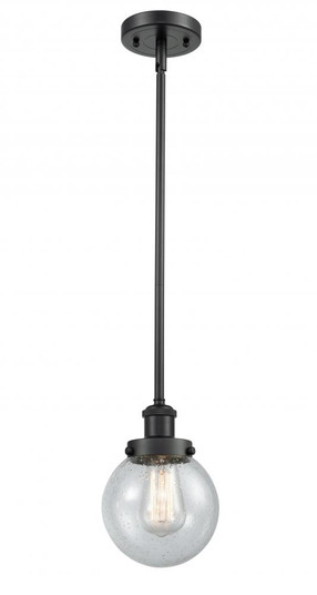 Beacon - 1 Light - 6 inch - Matte Black - Mini Pendant (3442|916-1S-BK-G204-6)