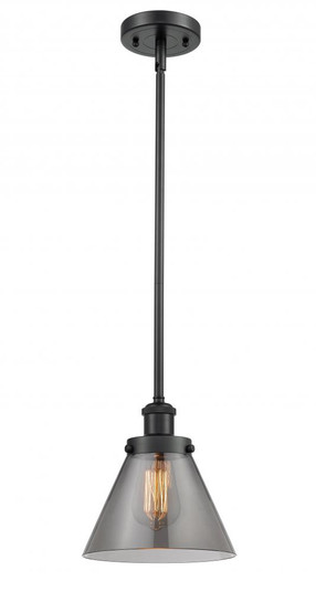 Cone - 1 Light - 8 inch - Matte Black - Mini Pendant (3442|916-1S-BK-G43)