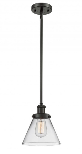 Cone - 1 Light - 8 inch - Oil Rubbed Bronze - Mini Pendant (3442|916-1S-OB-G42)