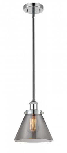 Cone - 1 Light - 8 inch - Polished Chrome - Mini Pendant (3442|916-1S-PC-G43)
