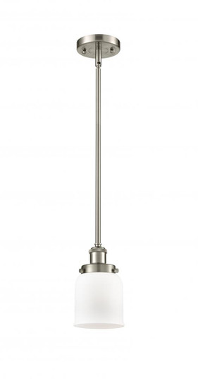 Bell - 1 Light - 5 inch - Brushed Satin Nickel - Mini Pendant (3442|916-1S-SN-G51)
