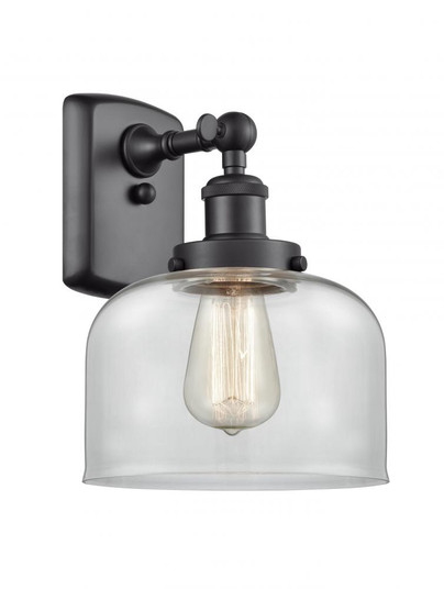 Bell - 1 Light - 8 inch - Matte Black - Sconce (3442|916-1W-BK-G72-LED)