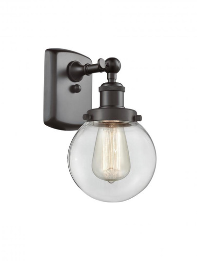 Beacon - 1 Light - 6 inch - Oil Rubbed Bronze - Sconce (3442|916-1W-OB-G202-6-LED)