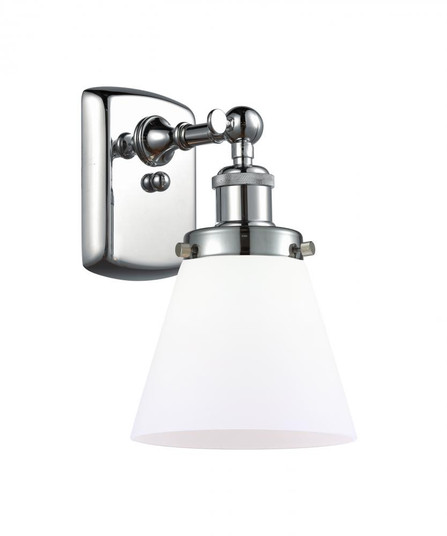Cone - 1 Light - 6 inch - Polished Chrome - Sconce (3442|916-1W-PC-G61-LED)
