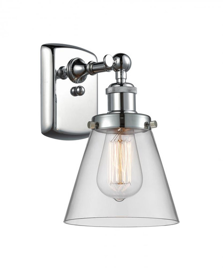 Cone - 1 Light - 6 inch - Polished Chrome - Sconce (3442|916-1W-PC-G62)