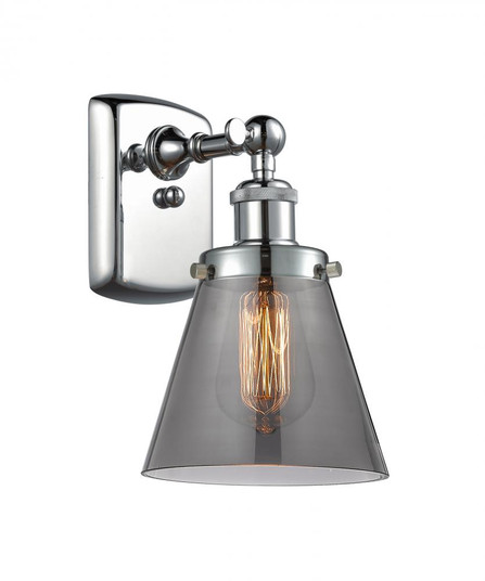 Cone - 1 Light - 6 inch - Polished Chrome - Sconce (3442|916-1W-PC-G63)