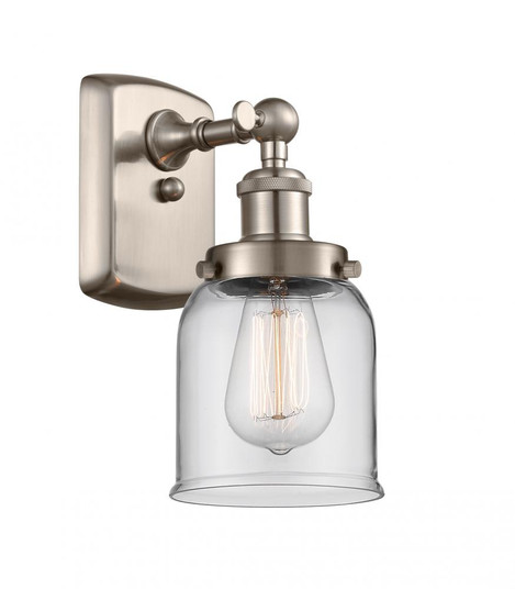 Bell - 1 Light - 5 inch - Brushed Satin Nickel - Sconce (3442|916-1W-SN-G52-LED)