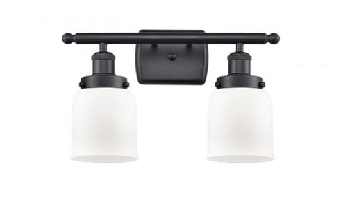 Bell - 2 Light - 16 inch - Matte Black - Bath Vanity Light (3442|916-2W-BK-G51)