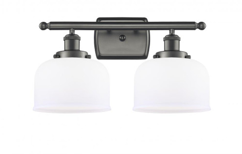 Bell - 2 Light - 18 inch - Oil Rubbed Bronze - Bath Vanity Light (3442|916-2W-OB-G71-LED)