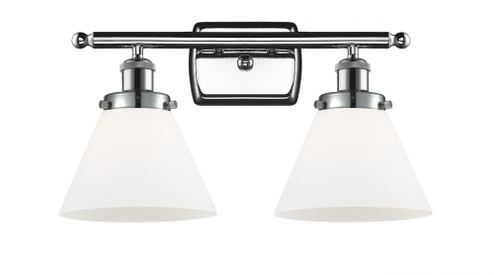 Cone - 2 Light - 18 inch - Polished Chrome - Bath Vanity Light (3442|916-2W-PC-G41)