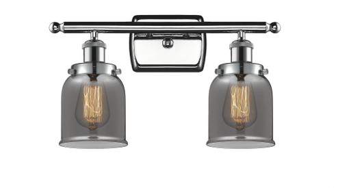 Bell - 2 Light - 16 inch - Polished Chrome - Bath Vanity Light (3442|916-2W-PC-G53-LED)
