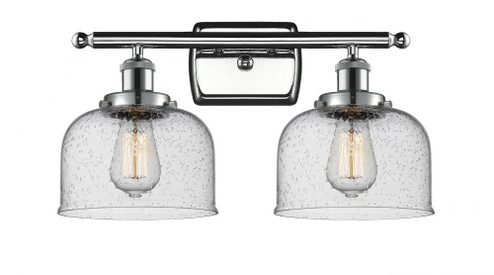 Bell - 2 Light - 18 inch - Polished Chrome - Bath Vanity Light (3442|916-2W-PC-G74-LED)