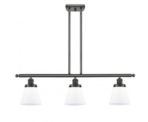Cone - 3 Light - 36 inch - Oil Rubbed Bronze - Stem Hung - Island Light (3442|916-3I-OB-G61)