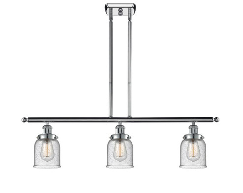 Bell - 3 Light - 36 inch - Polished Chrome - Stem Hung - Island Light (3442|916-3I-PC-G54)