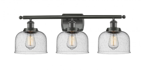Bell - 3 Light - 28 inch - Oil Rubbed Bronze - Bath Vanity Light (3442|916-3W-OB-G74)