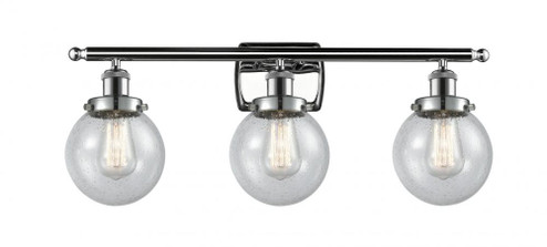 Beacon - 3 Light - 26 inch - Polished Chrome - Bath Vanity Light (3442|916-3W-PC-G204-6)