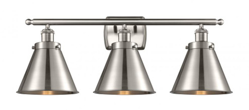 Appalachian - 3 Light - 26 inch - Brushed Satin Nickel - Bath Vanity Light (3442|916-3W-SN-M13-SN)