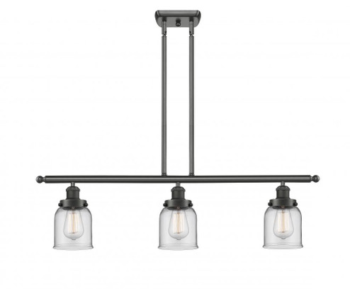 Bell - 3 Light - 36 inch - Oil Rubbed Bronze - Stem Hung - Island Light (3442|916-3I-OB-G52-LED)
