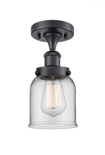 Bell - 1 Light - 5 inch - Matte Black - Semi-Flush Mount (3442|916-1C-BK-G52)