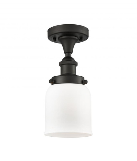Bell - 1 Light - 5 inch - Oil Rubbed Bronze - Semi-Flush Mount (3442|916-1C-OB-G51)