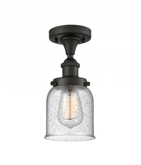 Bell - 1 Light - 5 inch - Oil Rubbed Bronze - Semi-Flush Mount (3442|916-1C-OB-G54)