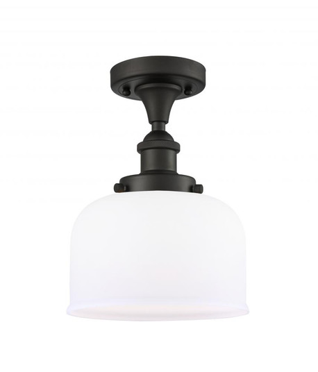 Bell - 1 Light - 8 inch - Oil Rubbed Bronze - Semi-Flush Mount (3442|916-1C-OB-G71-LED)