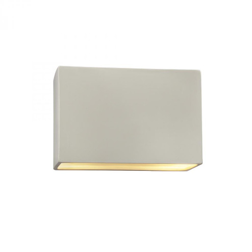 Large ADA Rectangle (Outdoor) LED Wall Sconce - Closed Top (254|CER-5650W-MAT-LED2-2000)