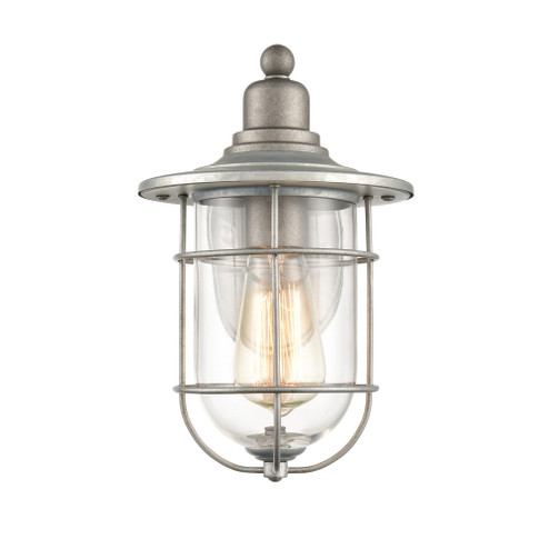 1-Light Outdoor Wall Sconce Galvanized (670|2911-GA)