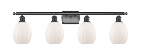 Eaton - 4 Light - 36 inch - Matte Black - Bath Vanity Light (3442|516-4W-BK-G81)