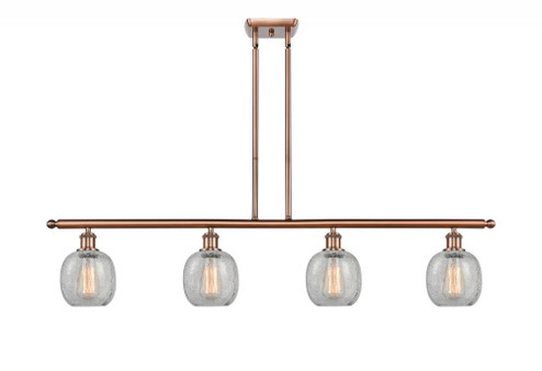 Belfast - 4 Light - 48 inch - Antique Copper - Stem hung - Island Light (3442|516-4I-AC-G105-LED)