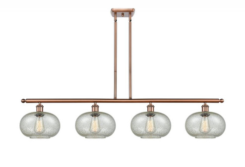Gorham - 4 Light - 48 inch - Antique Copper - Stem hung - Island Light (3442|516-4I-AC-G249)