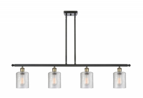 Cobbleskill - 4 Light - 48 inch - Black Antique Brass - Stem hung - Island Light (3442|516-4I-BAB-G112-LED)