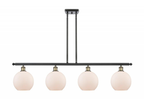 Athens - 4 Light - 48 inch - Black Antique Brass - Cord hung - Island Light (3442|516-4I-BAB-G121)