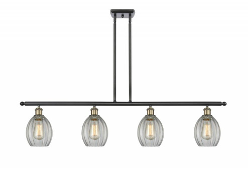 Eaton - 4 Light - 48 inch - Black Antique Brass - Stem hung - Island Light (3442|516-4I-BAB-G82)