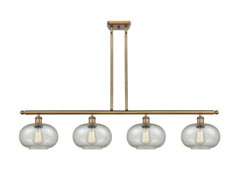 Gorham - 4 Light - 48 inch - Brushed Brass - Stem hung - Island Light (3442|516-4I-BB-G249)