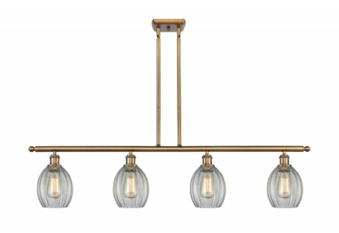 Eaton - 4 Light - 48 inch - Brushed Brass - Stem hung - Island Light (3442|516-4I-BB-G82-LED)