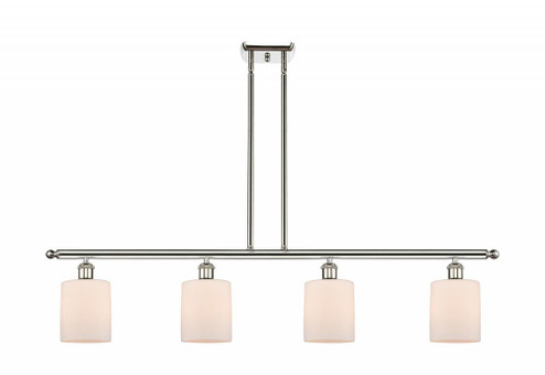 Cobbleskill - 4 Light - 48 inch - Polished Nickel - Stem hung - Island Light (3442|516-4I-PN-G111)