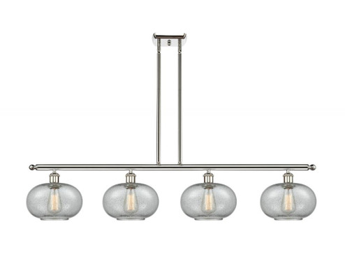Gorham - 4 Light - 48 inch - Polished Nickel - Stem hung - Island Light (3442|516-4I-PN-G247-LED)