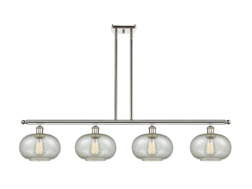 Gorham - 4 Light - 48 inch - Polished Nickel - Stem hung - Island Light (3442|516-4I-PN-G249-LED)