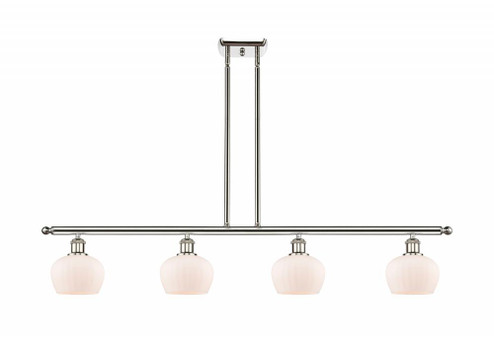 Fenton - 4 Light - 48 inch - Polished Nickel - Stem hung - Island Light (3442|516-4I-PN-G91)