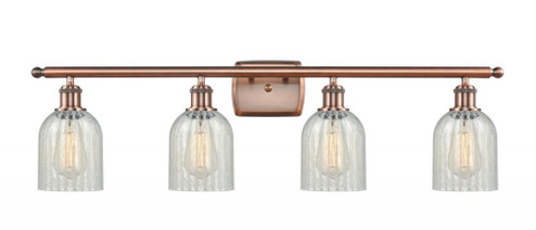 Caledonia - 4 Light - 35 inch - Antique Copper - Bath Vanity Light (3442|516-4W-AC-G2511)