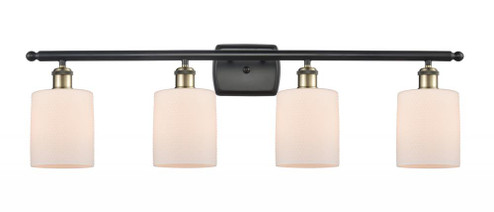 Cobbleskill - 4 Light - 35 inch - Black Antique Brass - Bath Vanity Light (3442|516-4W-BAB-G111)