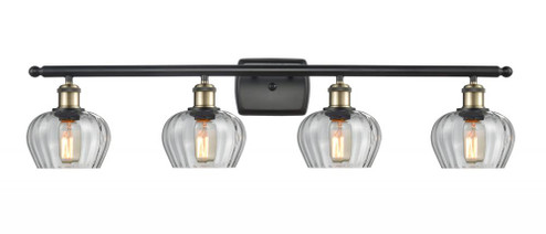 Fenton - 4 Light - 37 inch - Black Antique Brass - Bath Vanity Light (3442|516-4W-BAB-G92-LED)