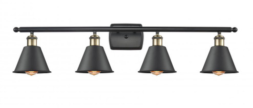Smithfield - 4 Light - 37 inch - Black Antique Brass - Bath Vanity Light (3442|516-4W-BAB-M8-LED)