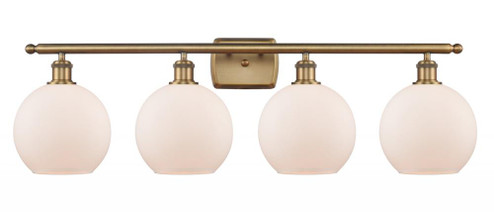 Athens - 4 Light - 38 inch - Brushed Brass - Bath Vanity Light (3442|516-4W-BB-G121)