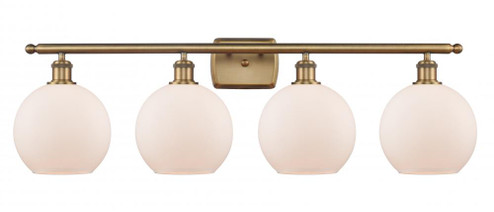 Athens - 4 Light - 38 inch - Brushed Brass - Bath Vanity Light (3442|516-4W-BB-G121-LED)