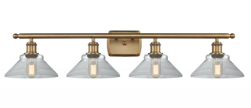Orwell - 4 Light - 38 inch - Brushed Brass - Bath Vanity Light (3442|516-4W-BB-G132-LED)