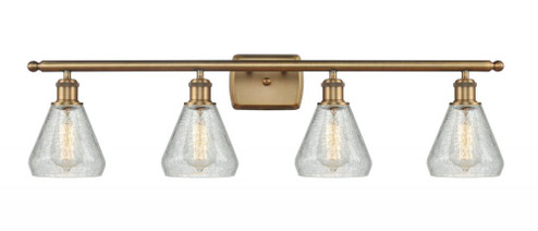 Conesus - 4 Light - 36 inch - Brushed Brass - Bath Vanity Light (3442|516-4W-BB-G275)