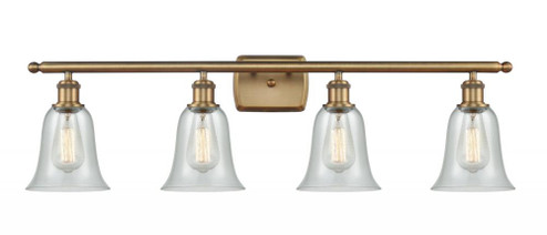 Hanover - 4 Light - 36 inch - Brushed Brass - Bath Vanity Light (3442|516-4W-BB-G2812-LED)