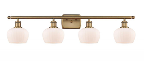 Fenton - 4 Light - 37 inch - Brushed Brass - Bath Vanity Light (3442|516-4W-BB-G91-LED)